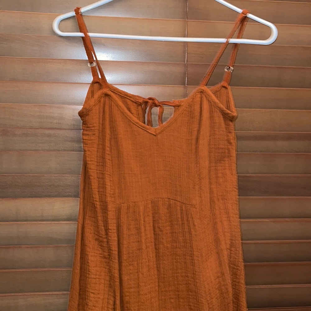Zara Tie Back Maxi Dress with Pockets